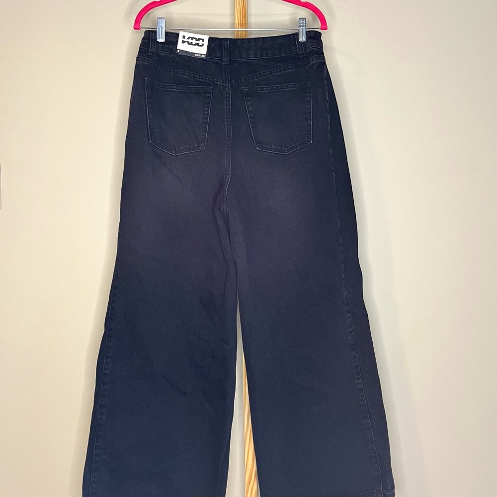 The Rachel Jean KBB by Kahlana Black Wide-Leg Jeans - Picture 7 of 7